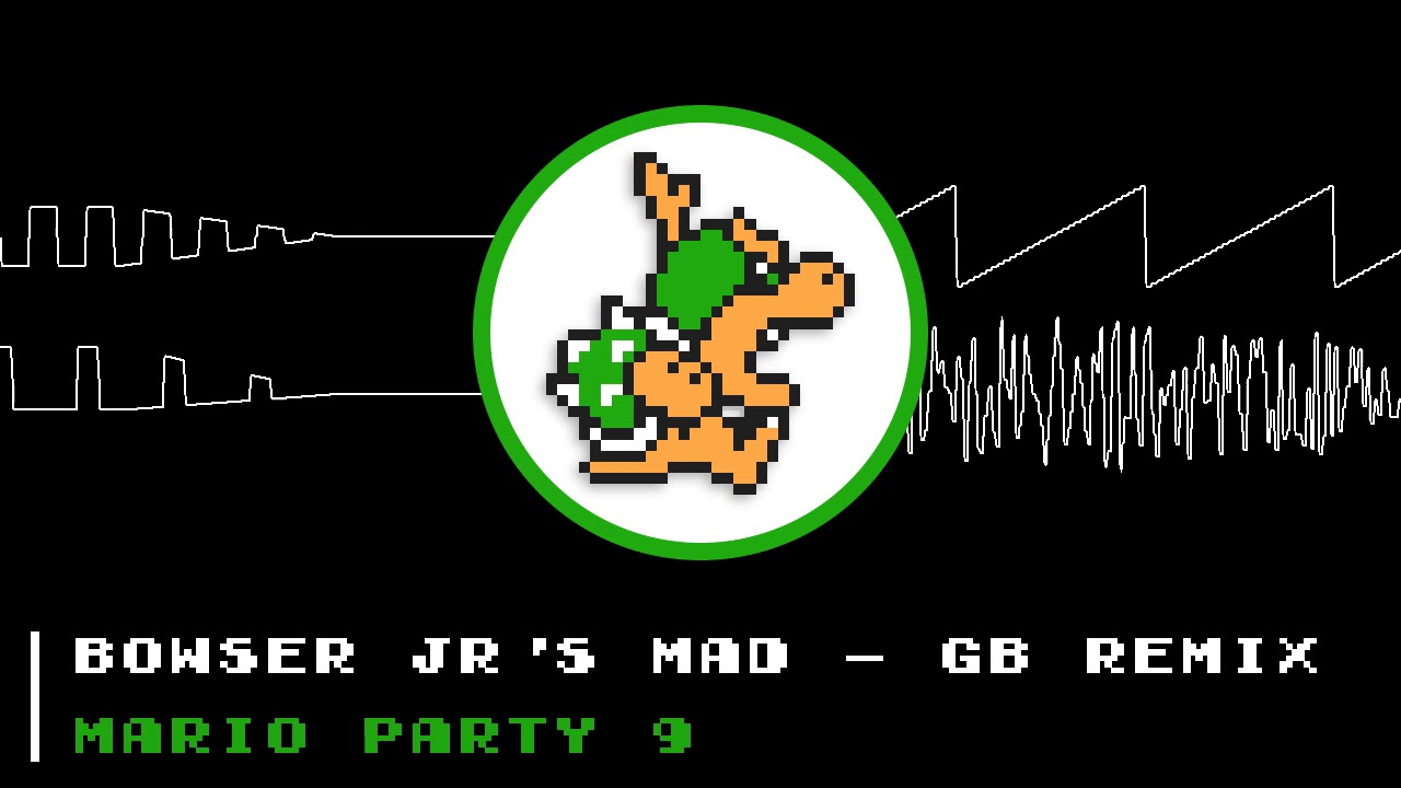 Bowser Jr's Mad 8bit remix (Mario Party 9)