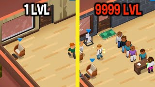 Idle Barber Shop Tycoon! MAX LEVEL - Barber Evolution! Gameplay Walkthrough screenshot 3