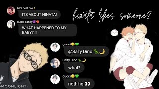 Hinata Likes Someone? 12 Tsukihina Group Chat Text