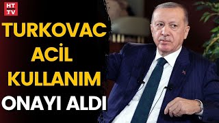 - Hurbaşkanı Erdoğan Turkovaca Acil Kullanım Izni Törenine Canlı Bağlantıyla Katıldı