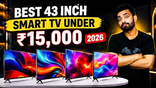 Best 43 Inch Smart TV Under ₹15000 (2026) ⚡️ Top 5+ Full HD LED TV  - Android Google TV