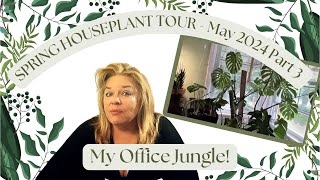 Houseplant Tour Spring 2024  Part 4 …Living Room/Dining Room!