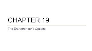 Business Organizations