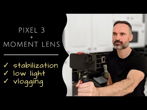 Google PIXEL 3 Camera REVIEW for Video Stabilization & Vlogging w/Moment Lens