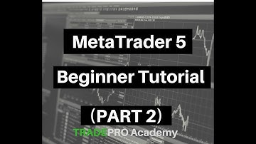 MetaTrader 5 Beginner Tutorial (Part 2)