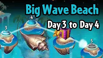 Plants vs Zombies 2 - Big Wave Beach Day 3 to Day 4