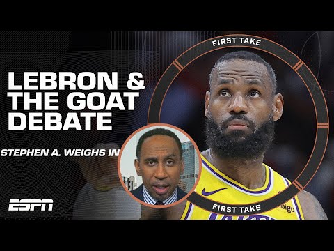 Stephen A. CONFESSES a LeBron title might change his mind about the MJ-GOAT debate 😮 | First Take