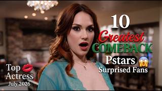 Greatest Comeback of top 10 Beautifull Best all world Prnstars In July  2026 | Top X Actress