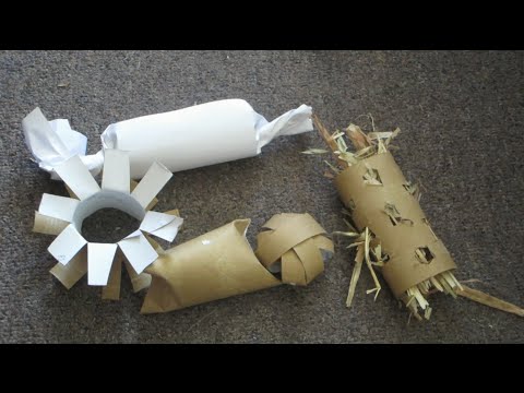 HOMEMADE TOYS FOR GUINEA PIGS AND OTHER SMALL PETS - YouTube