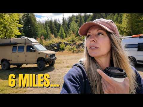 I Drove 6 Miles Down This Road Hoping the Campsite Was Still Open