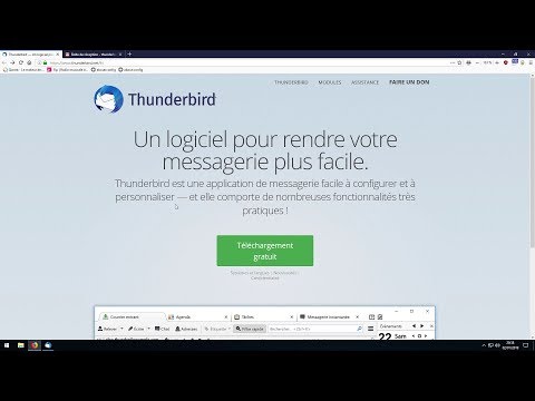 Thunderbird configuration et sauvegarde