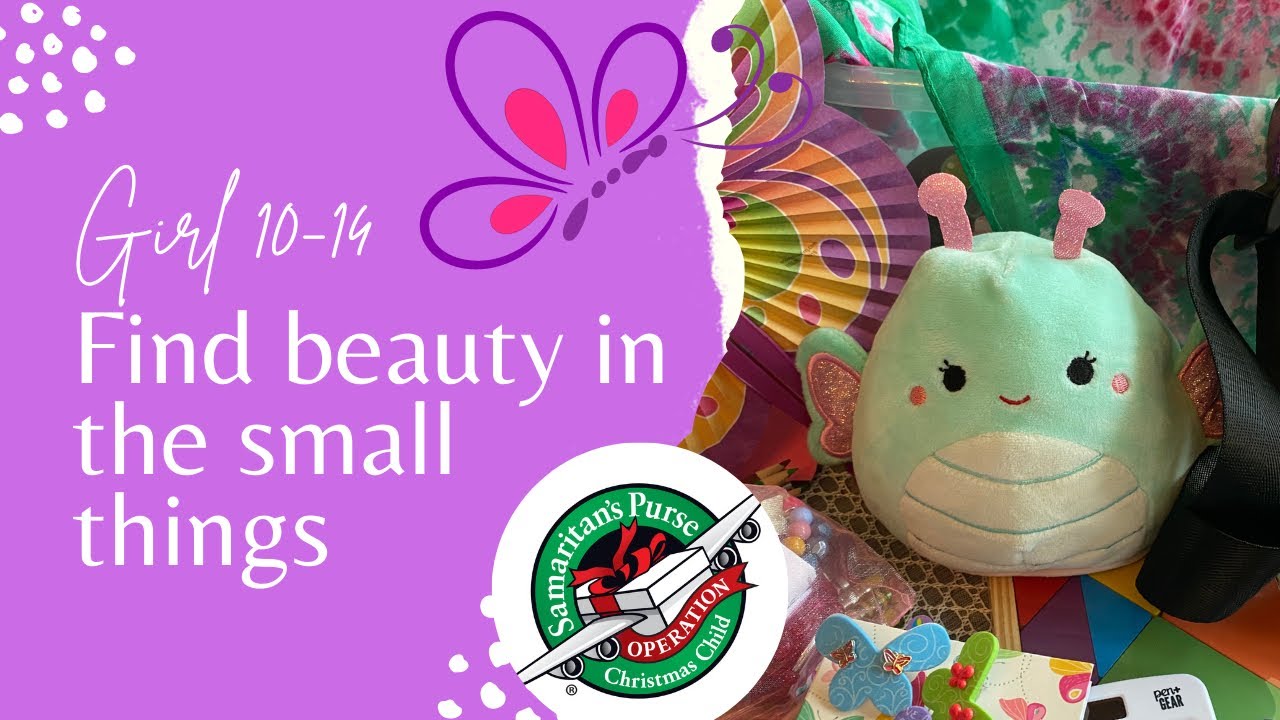 Girl 10 - 14 Shoebox Unboxing for Operation Christmas Child - 2022