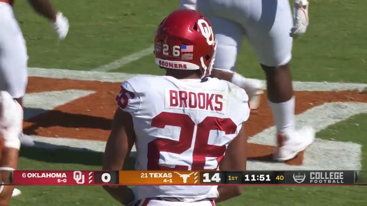 Kennedy Brooks vs Texas (2021)