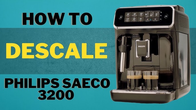 How to replace the AquaClean Filter - Philips Saeco 3200 Coffee Espresso  Machine EP3221/40 