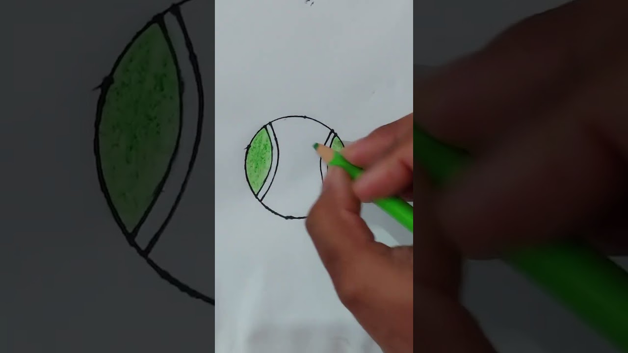 Tennis Ball Drawing For Beginners | 