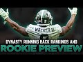 Dynasty Running Back Rankings  + Rookie RB Class Preview (2022 Fantasy Football)