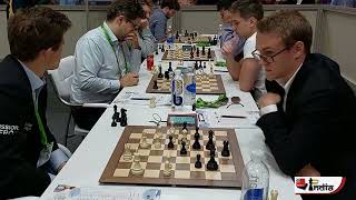 Magnus' last game at 44th Chess Olympiad against 19-year-old IM Ivan Schitco | Norway vs Moldova