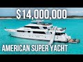 Touring a $14,000,000 American Built SuperYacht | Westport 130&#39;