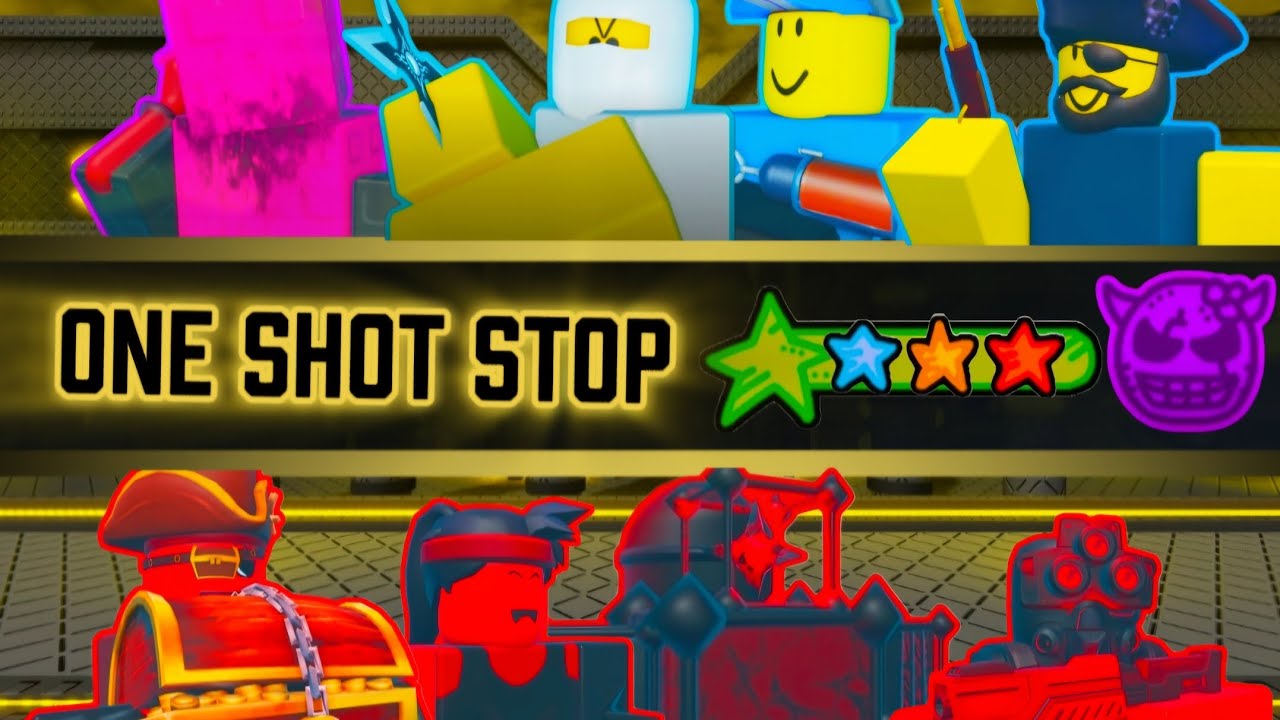 The battle bricks One shot stop 3 star tumore