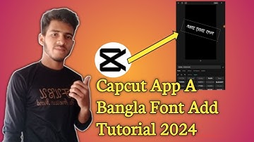 How to add Bangla style font in Capcut || Capcut বাংলা লিখুন খুবই সহজ | Add Bangla font for Capcut