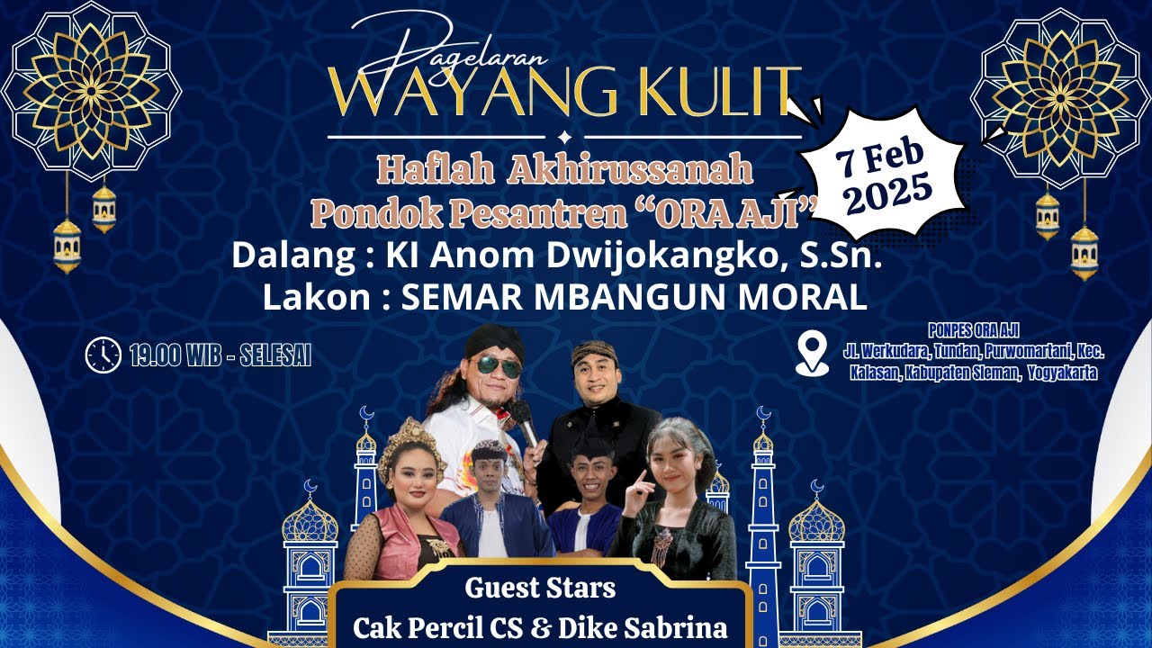 🔴LIVE WAYANG KULIT  HAFFLAH AKHIRUSSANAH PONPES ORA AJI 