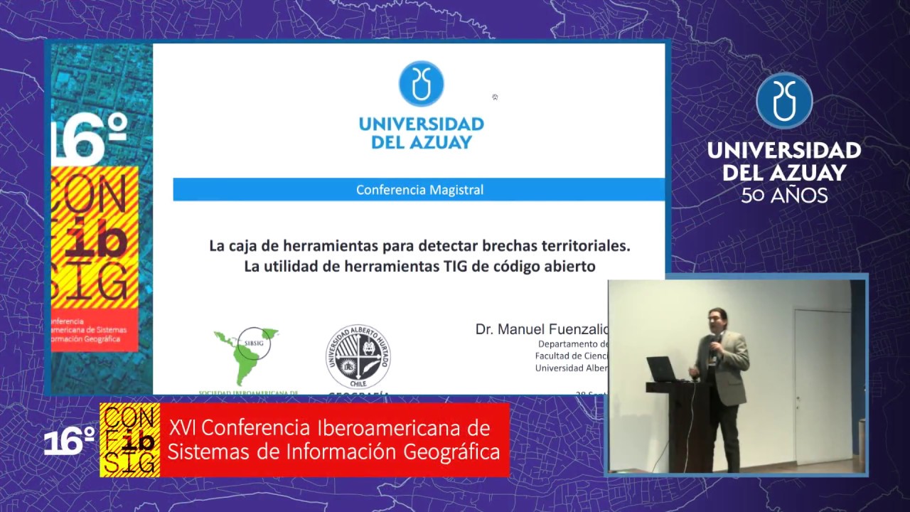 Dr. Manuel Fuenzalida-Díaz. Conferencia: La caja de herramientas para detectar brechas territoriales