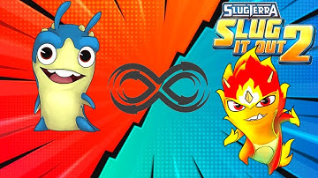Diggrix & Fire Elemental FUSION SHOT || Slug It Out 2