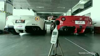 Fb: http://www.facebook.com/jorrie2yt &
http://www.facebook.com/jorrik.aben in this video you see a red
ferrari f12berlinetta with stock exhaust and whit...