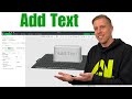 How to Add Text to Model in Bambu Studio