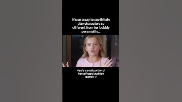 SO PROUD 🥲BRITAIN is such a good actress 🎬#acting #britainnoelle #shorts