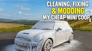 Cleaning, Fixing & Modding My CHEAP Mini Cooper S