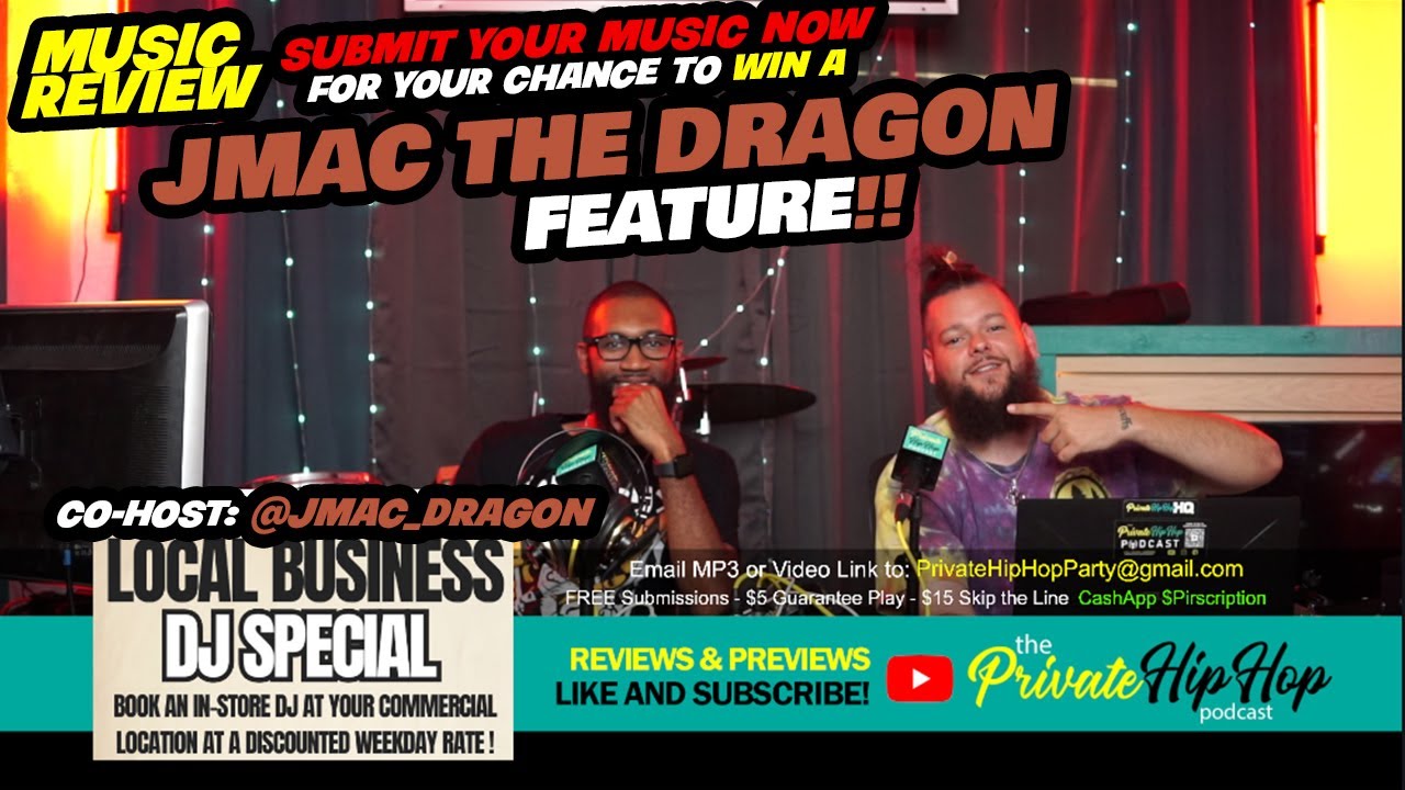 YouTubeで“Reviews & Previews” #315 - Private Hip-Hop Live Stream - w/ JMAC The Dragonを視聴 YouTubeで“Reviews & Previews” #315 - Private Hip-Hop Live Stream - w/ JMAC The Dragonを視聴