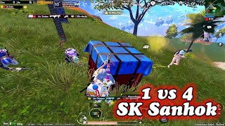 PUBG Mobile - Surprise About SK Robot Map Sanhok With A Sweaty Game