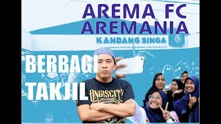 AREMA FC dan AREMANIA GELAR BAGI TAKJIL DI KANDANG SINGA