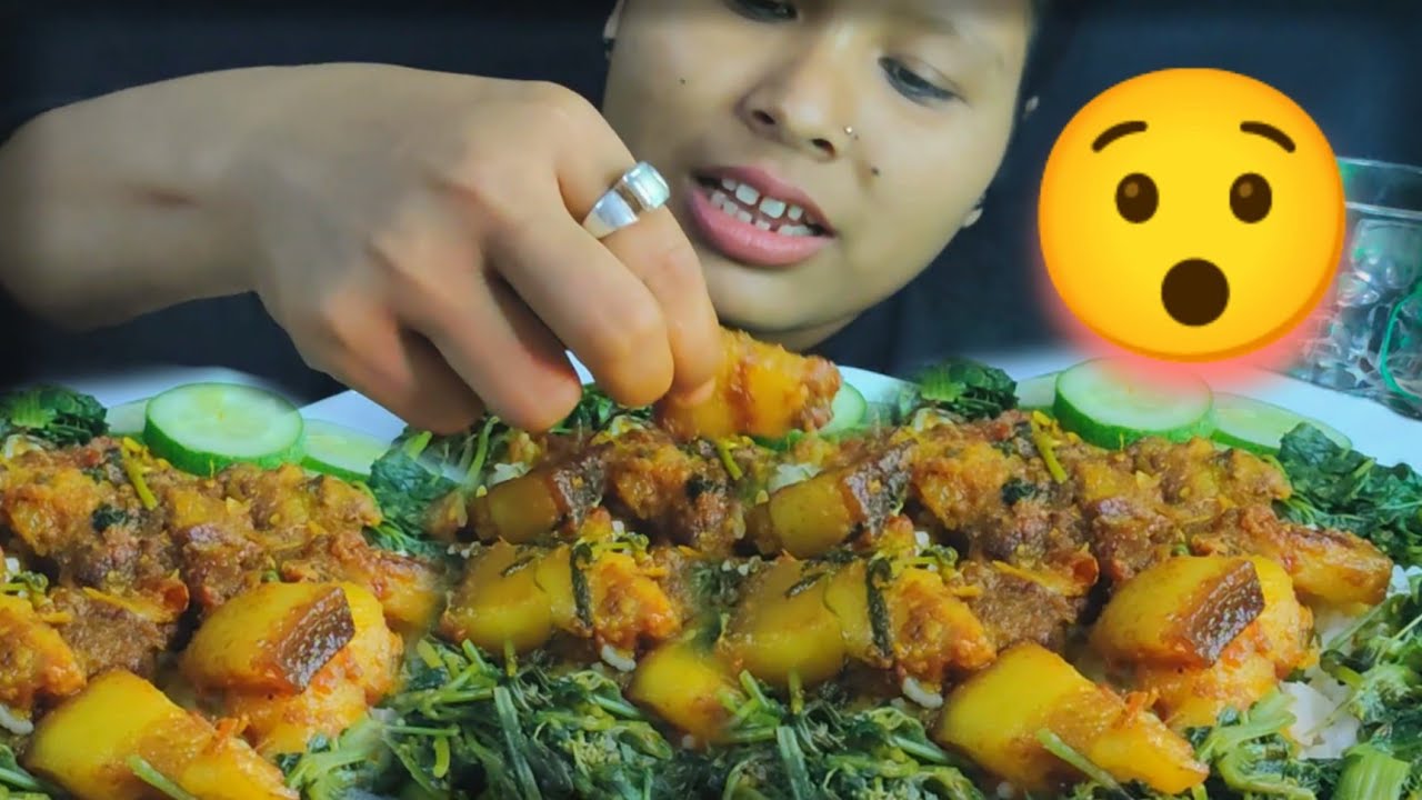 Pork Eating Mukbang Video Pork Eating Video Food Eating Show, Food