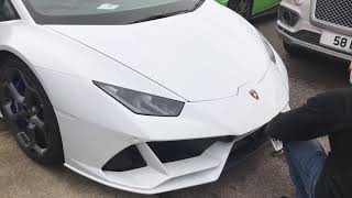 Lamborghini huracan Evo no drill number plate / licence plate mount Lamborghini Huracan License Plate