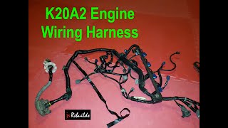 K20A2 OEM Engine Wiring Harness on K24A2 swap w/ K24Z7 Transmission