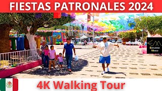 VILLA DE CONTLA Fiestas Patronales Abril 28 2024 4K Walking Tour | Jalisco ??