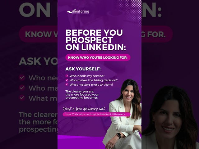 Better prospecting starts with knowing exactly who you want to reach. 

Because when you’re clear on