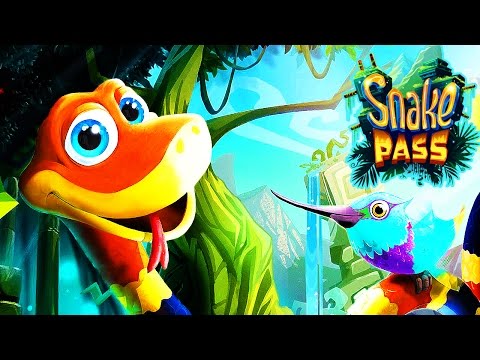 AS AVENTURAS DA COBRINHA CELESTE!!! - Snake Pass 