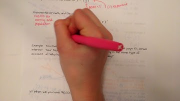 Alg2 7.1 notes - Exploring Exponential Models