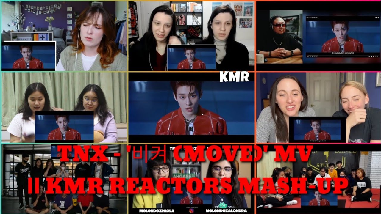 TNX - '비켜 (MOVE)' MV || KMR REACTORS MASH-UP