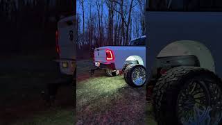 Wide load #cummins #liftedtrucks #diesel #26x16 #wide