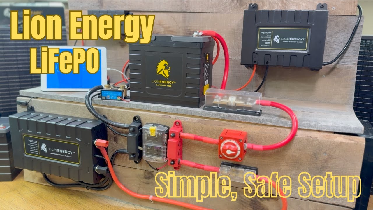 Lion Energy LiFePO System Overview
