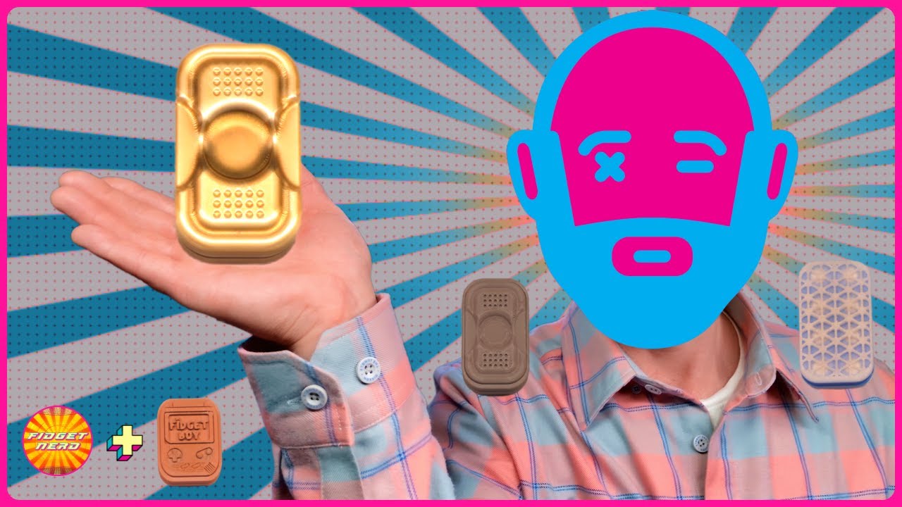 Can Fidget Boy crossover from 3DP to metals? | Brass BooBooBoy Review