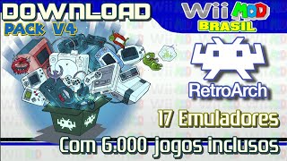 (255) Wii PACK DE EMULADORES V4 2024 com 6.000 jogos