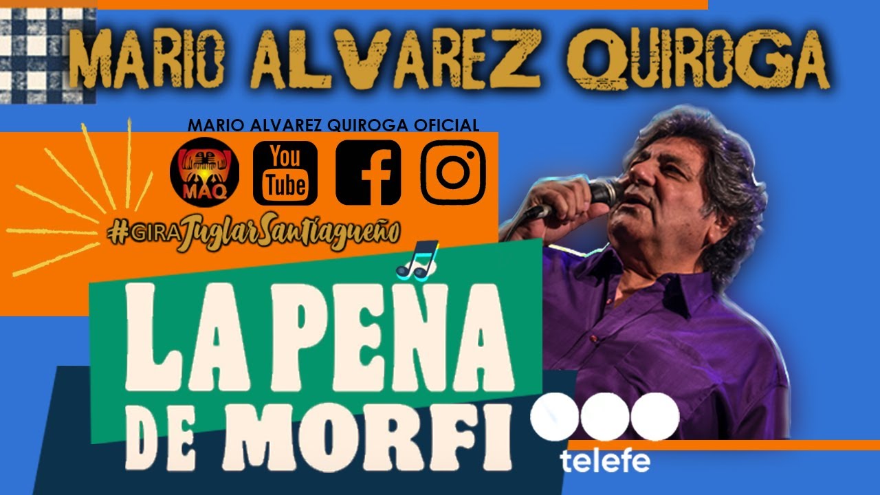 Mario Alvarez Quiroga en "LA PEÑA de MORFI" 
