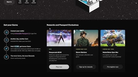 IMMUTABLE | First games on zkEVM