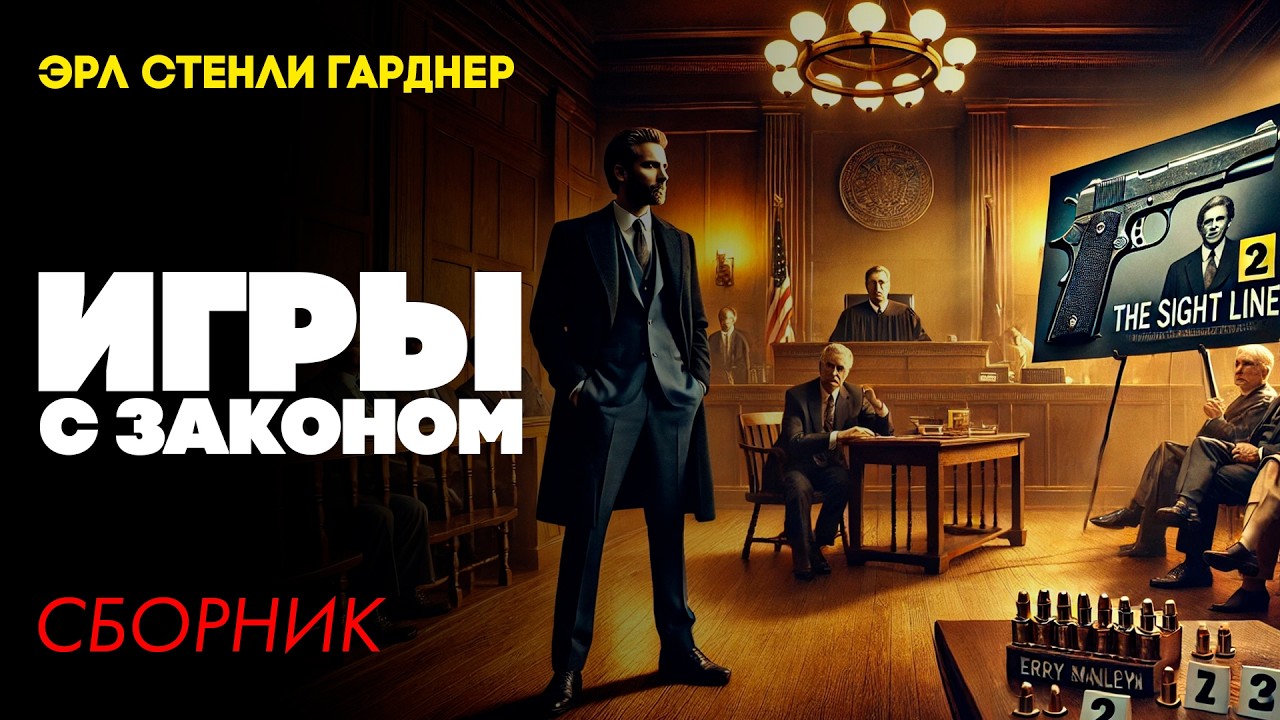 ИГРЫ С ЗАКОНОМ : Три Детективных Рассказа | Эрл Стенли Гарднер | Аудиокнига | Большешальский