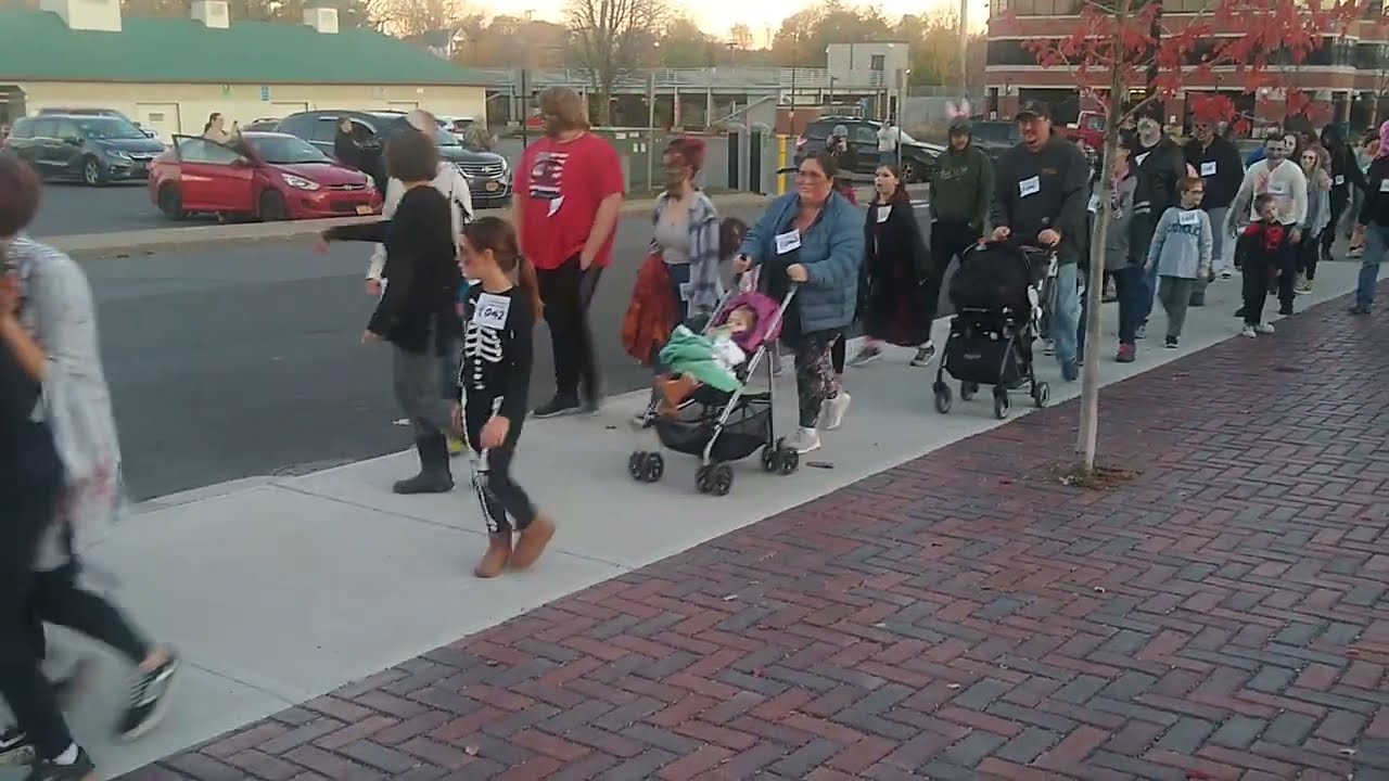 Downtown Plattsburgh Zombie Walk 10-29-22